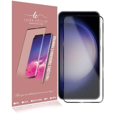 Imagem de Película Vidro 3d Compativel Galaxy S23 S911 6.1 PRETA - Luiza Cell25