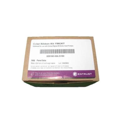 Imagem de Ribbon Entrust  Color 525100-004-S100 P/ Sigma DS3 C/ 500 impressões -