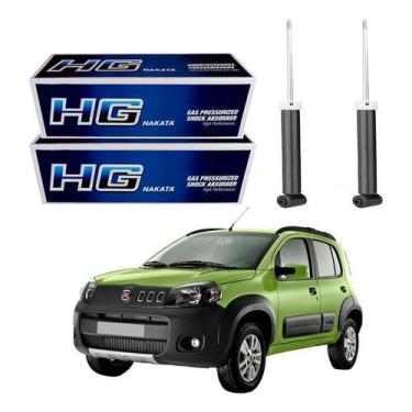 Imagem de Par Amortecedor Traseiro Uno Way 1.0 1.4 2011 A 2016 - Nakata