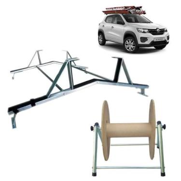 Imagem de Rack Porta Escadas E Cavalete Renault Kwid 2017 Ate 2021 - Rack Escada