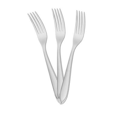 Imagem de KIT - 12 Garfos de Mesa Luxo Laguna em Aço Inox GITOP - Tramontina