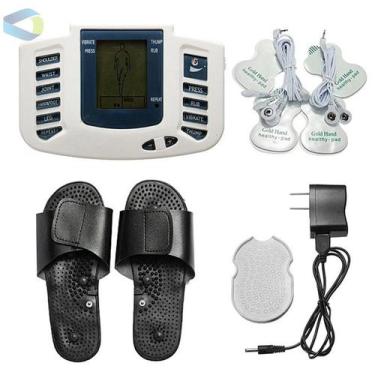 Imagem de Pulso TENS Estimulador Músculo Terapia Digital Dispositivo Massageador