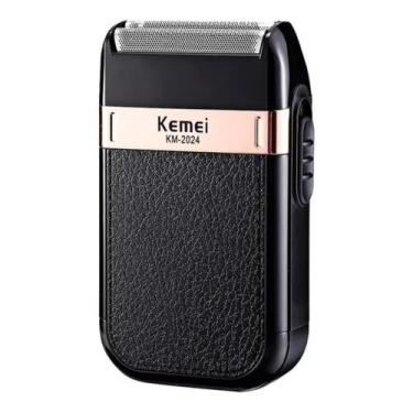 Imagem de Barbeador Shaver Profissional Preto 100v/240v - kemei