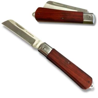 Imagem de Canivete Multifuncional Em Aço Inox Com Ponta Reta - Tramontina