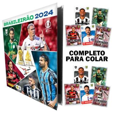 Imagem de Brasileião 2024 Album Capa Dura Completo Para Colar  665Fig Campeonato