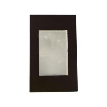 Imagem de 10x Balizador Embutir Parede Escada Caixa 4x2 MARROM St1314 - Starlume