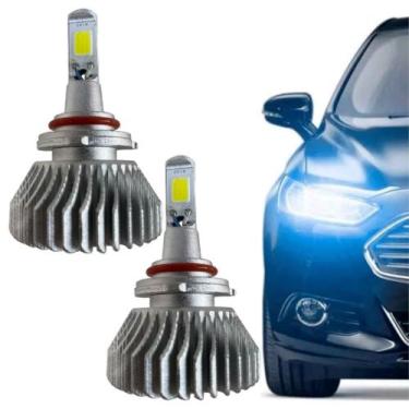 Imagem de Par Lâmpada H16 Super Led 6000k 6000 Lúmens 2d Kit Mini Reator - First