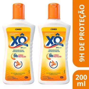 Imagem de Kit 2 Repelente Xô Inseto Loção de Proteção 200ml - Cimed