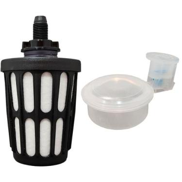 Imagem de Conjunto Vela Carvão Ativado + Boia Para Filtro de Barro - Lazários