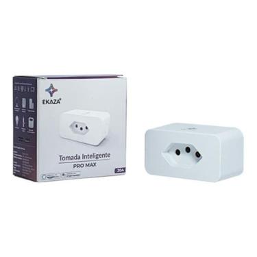 Imagem de  Tomada Inteligente Alexa 20A Wifi Compativel Ar-Condicionado Ventilad