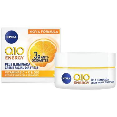 Imagem de Creme Facial Antissinais Nivea Q10 Energy Dia - FPS 15 50ml
