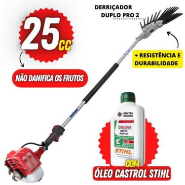 Imagem de Derriçadeira de Café Nakashi DD2L270NL com Haste Longa 150cm e Garra D