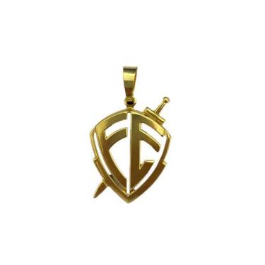 Imagem de Pingente fé m - banhado a ouro 18k - ToJoia18k