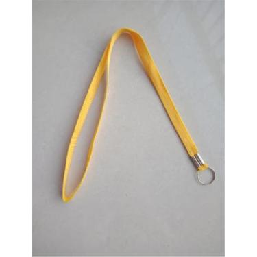 Imagem de Kit 6 Chaveiros Cordão Moto Tirante Liso - tltled, amarelo