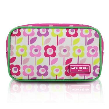 Imagem de Estojo Escolar Infantil Rosa Sapeka Jacki Design - M Pink