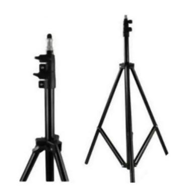 Imagem de Tripe para Câmera Fotográfica 2,0 Metros com 2 Metro - A.R Variedades 