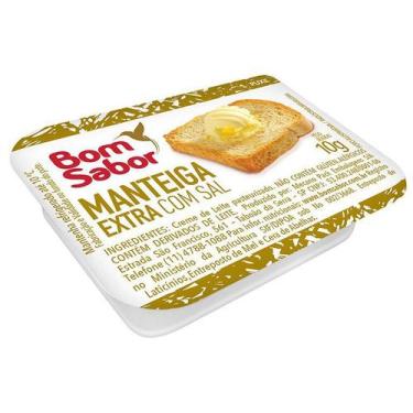 Imagem de Manteiga Sachê Blister Bom Sabor Extra Cx 72 Unid 10g