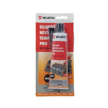 Imagem de Cola Silicone Alta Temperatura Preta 85g 0890324086 - WURTH