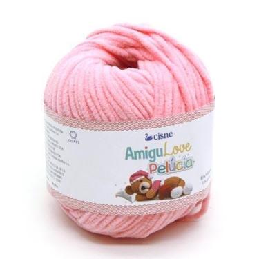 Imagem de Linha AmiguLove Pelúcia 90 Metros - Cisne, 025 ROSA CANDY