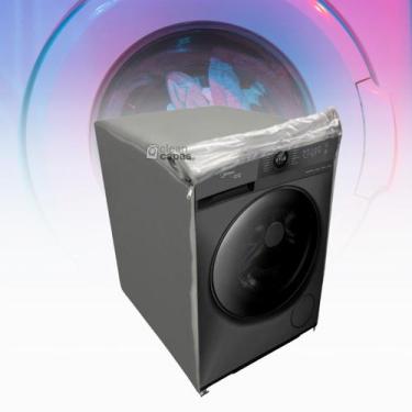 Imagem de Capa para lava e seca midea 10,5kg healthguard transparente - Clean Ca