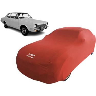 Imagem de Capa Automotiva Para Ford Corcel 1 Tecido Helanca Lycra - Mz, Vermelha
