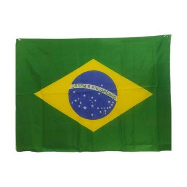 Imagem de Bandeira Do Brasil Copa Futebol Eleições Jogo 65 X 95 Cm - CRB