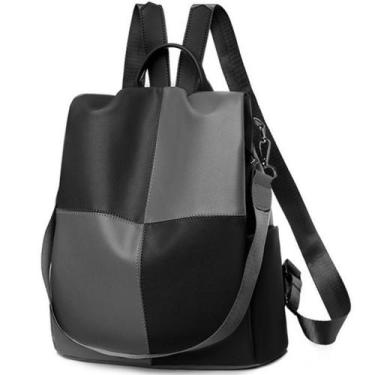 Imagem de Mochila Bolsa Feminina Moderna Bolso Antifurto de Ombro Alça transvers