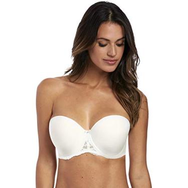 Imagem de Freya Sutiã sem alças moldado em bronze com aro, Marfim, 40DD