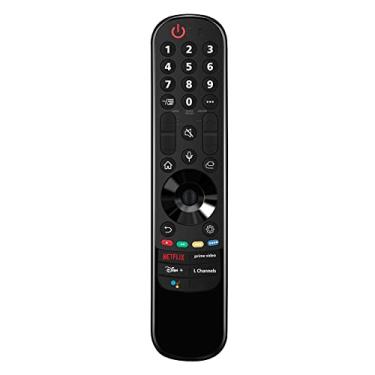 Imagem de AIDITIYMI AN-MR21GA Controle remoto de voz substituído adequado para LG OLED TV 65NANO756PA 65NANO856PA 65NANO866PA 65NANO906PB 65NANO926PB 65NANO956PA 65NANO966PA 65QNED90 65QNED90 65QNEDNED90 99 65
