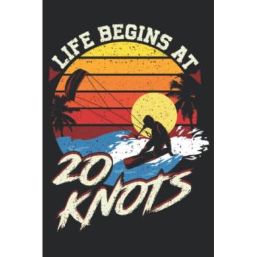 Imagem de Kite Surfing Kiteboard For Surf Kitesurfer Kiteboarding Pretty Quote: Lined Journal Notebook To Do Schedule, Medium 6x9 Inches, 100 Pages, Printed Cover