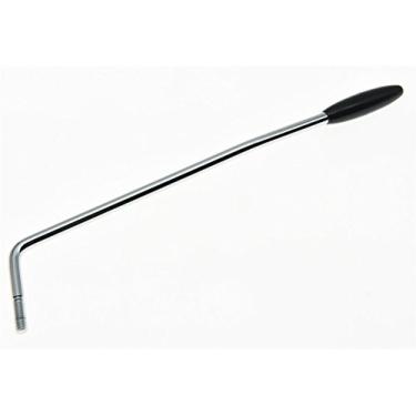 Imagem de KAISH Mexico Standard ST Strat Style Guitar Tremolo Trem Arm Whammy Bar para Strat/Stratocaster cromado com ponta preta