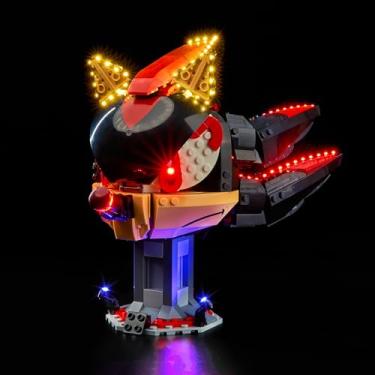 Imagem de Kyglaring LED Light Kit Compatible with Lego 77000 Set, Lighting Accessories for Sonic The H' Edgehog: Shadow The H' Edgehog, Lights Only, Classic Version.