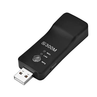 Imagem de Mini extensor de alcance, mini amplificador repetidor USB 300M, adaptador de rede AP Smart TV para Smart TV, laptop, celular, tablet