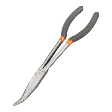 Imagem de Ioensy Alicate de bico fino longo Alicate de arame Ferramenta de remoção de velas de ignição Fábrica Casa Reparo de máquinas industriais Alicate de bico, 20 Graus