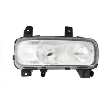 Imagem de Farol Principal Mb Mercedes Benz Atego Lente Raiada Direito