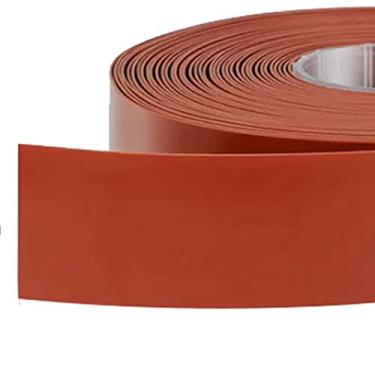 Imagem de LMS Tiras de Borracha de Silicone Resistente Ao Calor Vermelho, Folha Flexível, Alta Temperatura, 60A, Sem Adesivo, para Juntas, Vedações, Almofadas, Amortecedores(4" X 3,3' X 1/8")(Tf0032)
