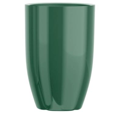 Imagem de Vaso De Planta Fibra De Vidro 75cm Grande Boca Larga Decorativo (Verde Escuro)