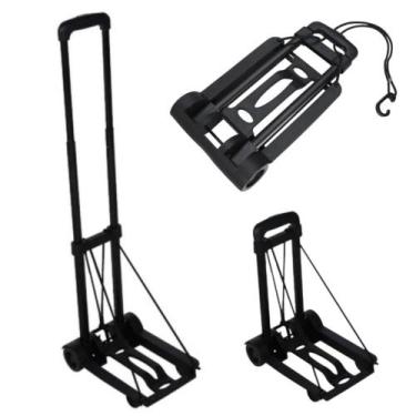 Imagem de Carrinho Plataforma de Mão Dobrável 2 Rodas para Carga - Globalmix