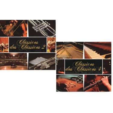 Imagem de CD Digipack Clássicos dos Clássicos Volume 2 + Volume 4 - TOP DISC