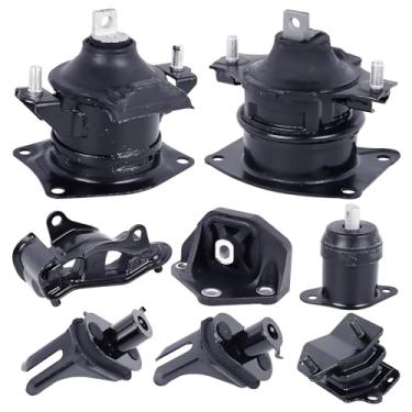 Imagem de GEUMRI Suporte de Motor Compatível com Encaixes para 04-06 para Acura Tl 3.2L V6 8Pcs A4526Hy A4517 A4527Hy A4524 A4544 A65002 A65025 A4591