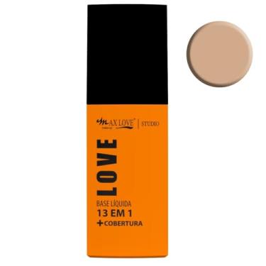 Imagem de Base Líquida 13 Em 1 + Cobertura,30ml, Cor: 400, Max Love