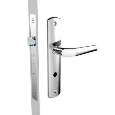 Imagem de Fechadura Soprano Banheiro Popline Reta ESP26 Cromado