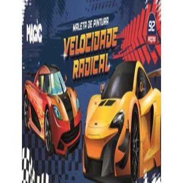 Imagem de Livro - Maleta De Pintura 92 Pcs - Carros - MAGIC KIDS, 0, 16 x 50