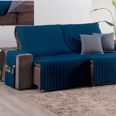 Imagem de Protetor de Sofá Retrátil Shield 400 Fios Assento 1,80m com Capas de Almofadas