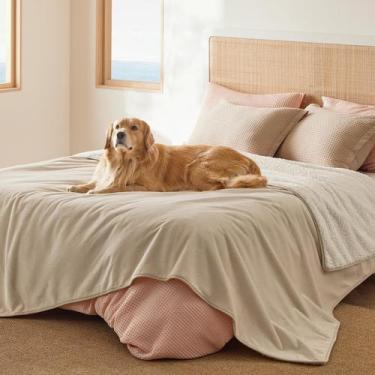 Imagem de Cobertor Impermeável Bedsure Sherpa Fleece Queen Size