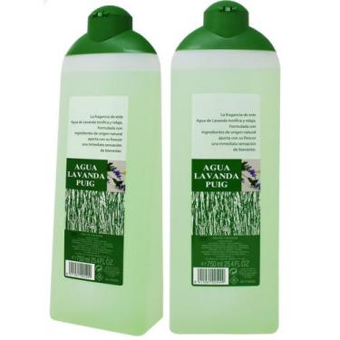 Imagem de Colônia Puig Agua Lavanda 750ml (Pack c/2) - Após o Banho