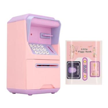 Imagem de Mealheiro Facial Eletrônico Com Reconhecimento Facial, Crianças Com Faixas de Música, Grande Capacidade de Armazenamento, Dinheiro para Crianças