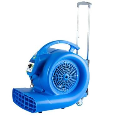 Imagem de Secador de carpete de nível comercial e movimentador de ar 5650CFM 1,35 HP - Ventilador de piso industrial ajustável de 3 velocidades, secagem, baixo ruído 220 V para carpetes, uso comercial