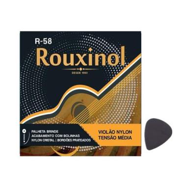 Imagem de Encordoamento Violão Nylon Tensão Média R-58 // Rouxinol