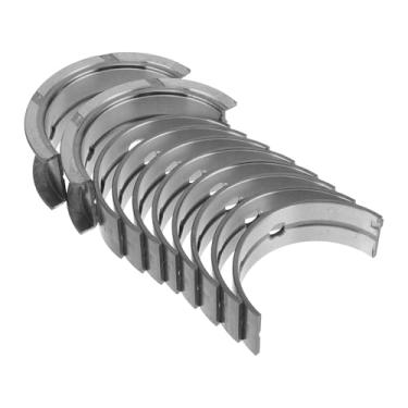 Imagem de A ABSOPRO Conjunto de rolamentos principais do motor Rolamento principal da cambota Nº 1170256010 para Toyota Dyna 1972-1984 Metal prateado 10 peças carro durável